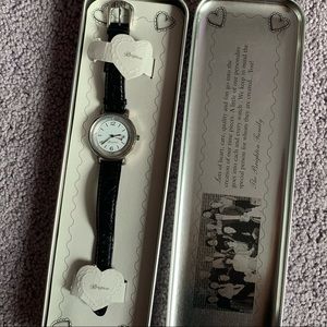 Brighton Black Leather watch NWT